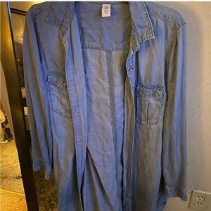 Denim shirt worn once